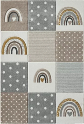 Covor Merinos Pastel Kids 40049-870- 80 x 150 cm densitate covor 2.85 KG/m and sup2 grosime covor 13 mm 