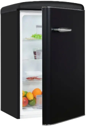 Frigider minibar Retro Exquisit 122 litri negru 
