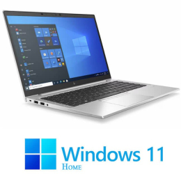 Laptop HP EliteBook 840 G8 Quad Core i5-1135G7 256GB SSD FHD IPS Win 11 Home 