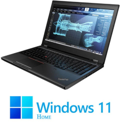 Laptop Lenovo P52 Hexa Core i7-8850H 32GB DDR4 Quadro P2000 Win 11 Home 