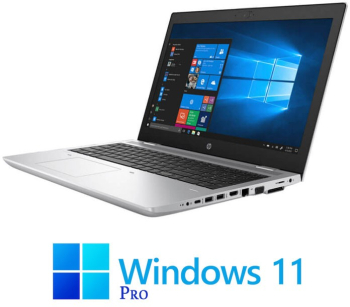 Laptop Touchscreen HP EliteBook 650 G4 i7-8650U 16GB 512GB SSD Win 11 Pro 