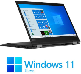 Laptop Touchscreen Lenovo X390 Yoga i5-8365U 256GB SSD FHD IPS Win 11 Home 