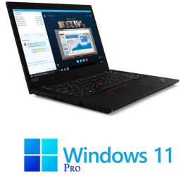 Laptopuri Lenovo L490 Quad Core i5-8365U 16GB DDR4 256GB SSD Win 11 Pro 