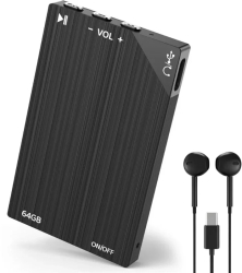 Reportofon iUni V25 64GB Memorie interna Autonomie 80 ore MP3 Player 