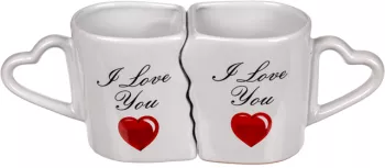 Set 2 căni pereche - I Love You