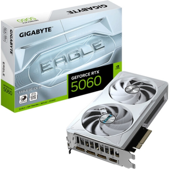 Placa video Gigabyte nVidia GeForce RTX 5060 EAGLE OC ICE 8GB GDDR7 128 bit 