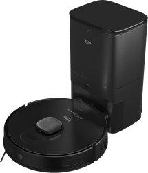 Aspirator robot cu mop BEKO RoboSmart VRR94314VB 0.4l 14.4V autonomie max 250 min statie auto-golire 4L control Wi-Fi navigare LDS cu 