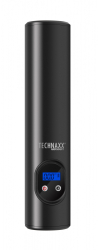 Compresor auto portabil Technaxx TX-157 6000 mAh Li-Ion maxim 8 bar display digital LED lampa de lucru aluminiu negru 
