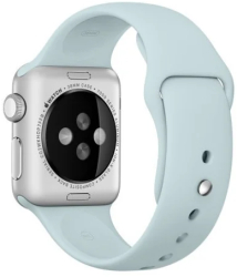 Curea iUni compatibila cu Apple Watch Ultra/SE/8/7/6/5/4/3/2/1 42mm Silicon Turquoise 