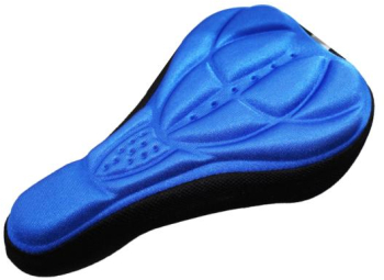 Husa pentru sa bicicleta Zola din gel si spuma 15.5x25.5x5 cm albastru/negru 