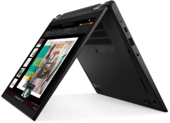 Laptop 2 in 1 Lenovo ThinkPad L13 Yoga Gen 4 cu procesor Intel® Core&trade i5-1335U 13.3 16GB 256GB SSD Windows® 11 Pro Thu 