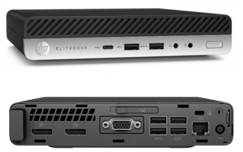 MiniPC HP EliteDesk 800 G3 Mini Intel Core I5-6500T 16GB DDR4 NVMe 250GB Intel HD Graphics 530 