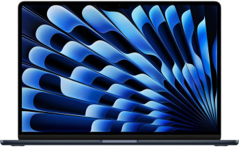 Laptop Apple MacBook Air MW1L3D/A 15.3 inch 2880 x 1864 Apple M4 10-Core 10 C 16 GB RAM 256 GB SSD Apple 10-core GPU MacOS Negru 