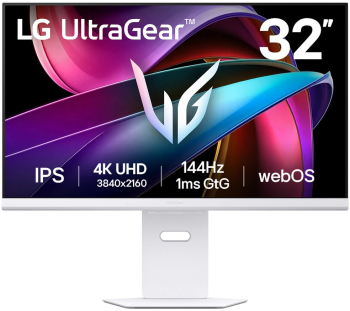 Monitor LED LG Gaming 32G810SA-W 31.5 inch UHD IPS 1 ms 144 Hz HDR G-Sync Compatible