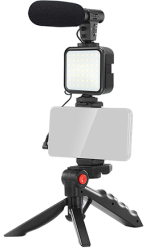 Set vlogging 4in1 platinet