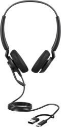 Casti cu microfon Jabra Engage 40 Microsoft Teams Stereo USB-A/C Black 