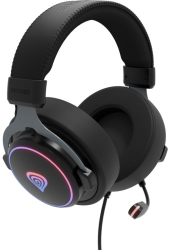 Casti cu microfon Genesis Neon 764 USB Black 