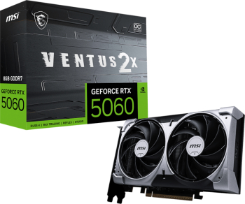 Placa video MSI 2X OC NVIDIA GeForce RTX 5060 VENTUS 8GB GDDR7 128 bit DLSS 4.0 