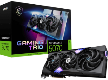 Placa video MSI GeForce RTX 5070 GAMING TRIO OC 12GB GDDR6X 192-bit DLSS 4.0