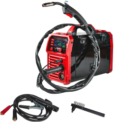 Aparat de sudura tip invertor MIG / MAG fara gaz si MMA RD-IW40 120 A Raider 077240 
