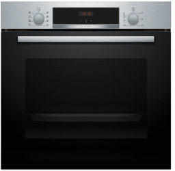 Cuptor incorporabil BOSCH HQA574ES3 Autocuratare pirolitica Functie Abur Aer cald 3D Programe automate AutoPilot10 71l Clasa A+ Inox 