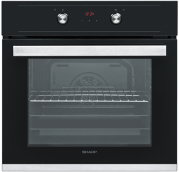 Cuptor incorporabil SHARP K-60D22BM1 EU Electric Email EasyToClean Dezghetare Ventilator de racire Gratar 69 l 2600 W Clasa A Negru 
