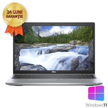 Laptop Refurbished Dell LATITUDE 5520 Intel i5-1135G7 4.2GHz 32GB RAM DDR4 512GB SSD M.2 Iris Xe Graphics Display 15.6 Win 11 Pro 