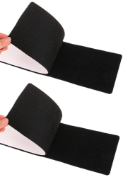 Set 2 suporturi pentru placute numar inmatriculare cu velcro Zola adeziv pe ambele parti fara rama invizibile universale 50 x 10 cm n 