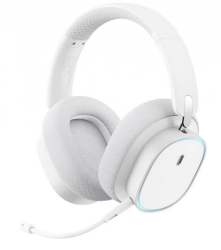 Casti cu microfon Baseus AeQur GH02 USB-C/3.5mm jack White