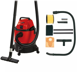 Aspirator umed - uscat Einhell TC-VC 1825 1250 W 25 l capacitate vas 180 mbar presiune aspirare 