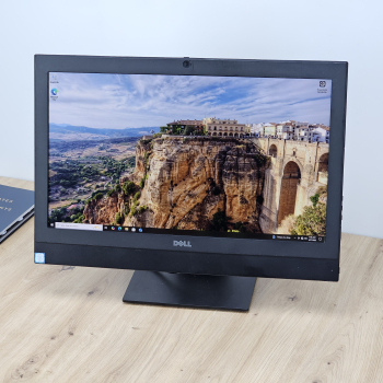 ALL IN ONE Second Hand DELL OPTIPLEX 3240 Procesor I3 6100 Memorie RAM 8 GB SSD 256 GB NVME Windows 10 Pro DVD/RW Webcam Ecran 21.5 inch 