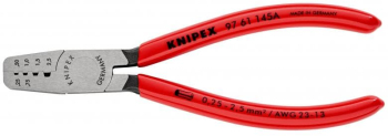 Cleste de sertizare ferule 145mm Knipex 97 61 145 A 