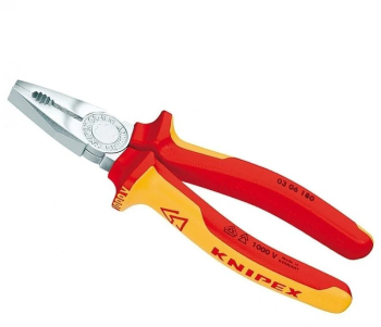 Cleste profesional combinat izolat Knipex KNI0306180T 180 mm 
