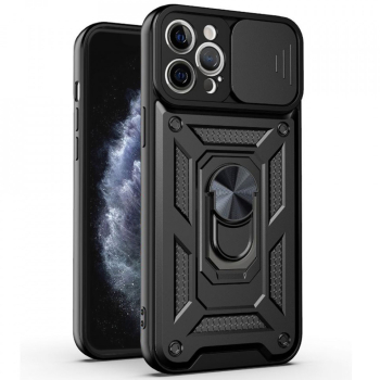 Husa pentru iPhone 11 Pro - Techsuit CamShield Series - Black 