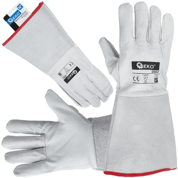 Manusi de sudura din piele de capra Geko G73547