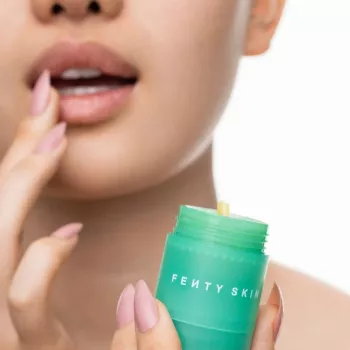 Masca buze reparatoare si volum Fenty Skin Plush Puddin Lip Mask Kalahari Melon 15 g 