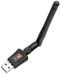 Adaptor Wi-Fi USB 2.0 Dual-Band 600Mbps Negru 
