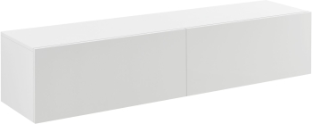Comoda TV pentru Living Suspendabila pe Perete PAL Alb Mat 140x33x30 cm 