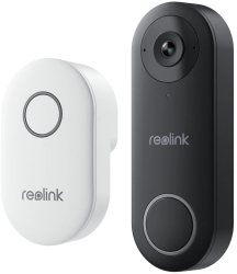 Sonerie Video Reolink D340W WiFi vedere nocturna camera 5MP senzor miscare alerte Push pe telefon 