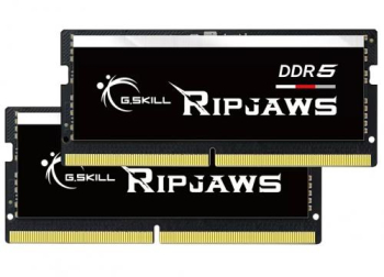 Kit Memorie SO-DIMM G.Skill Ripjaws XMP 3.0 64GB DDR5-4800MHz CL38 Dual Channel 