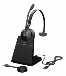 Casca cu microfon Jabra Engage 55 SE Mono Microsoft Teams DECT Wireless/USB-C Black 