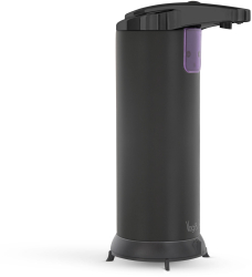 Dozator Automat de Sapun Lichid sau Dezinfectant fara Contact 220ml Baterii Negru