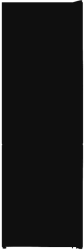 Frigider cu doua usi Finlux FXCA 37970 NFBKE No Frost Iluminare LED Usi reversibile 295 l H 186 cm Clasa E Negru 