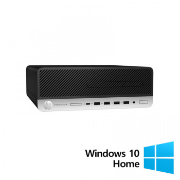 PC Refurbished HP ProDesk 600 G5 SFF Intel Core i5-8500 3.00 - 4.10GHz 8GB DDR4 256GB SSD + Windows 10 Home 