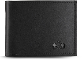 Portofel barbati Zagatto R ZG-N054-W Sienna Piele naturala 8.5 x 11.5 x 1.5 cm Negru 