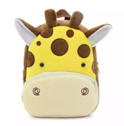 Rucsac gradinita model Girafa din plus 24 x 10 5 x 26 5 cm 