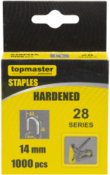 Set capse U 14 mm 1000 bucati Topmaster 493203 