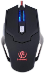 Mouse Gaming Rebeltec Falcon Wired USB 2400 dpi (Negru) 
