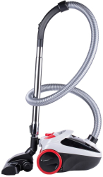 Aspirator cu sac Dirt Devil DD2001 Putere 800W filtru HEPA 10 capacitate sac 2L Alb-Rosu 