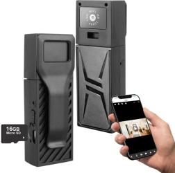 Body camera corporala iUni M7 Wi-Fi 16GB Vizualizare 4K Vizualizare Live pe telefon 